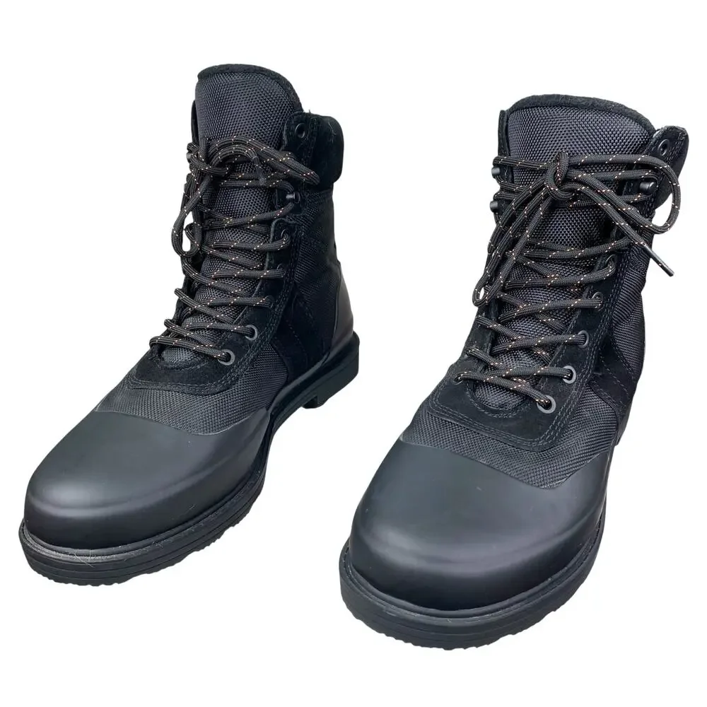 Hunter Men's Original Insulated Black Weatherproof Commando Boot Size 8